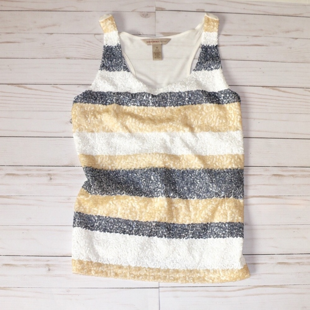 Banana Republic sequin Tank